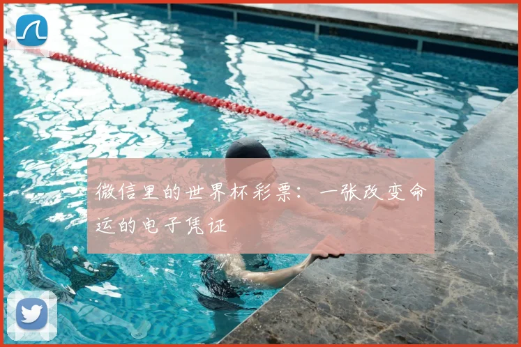 微信里的世界杯彩票：一张改变命运的电子凭证
