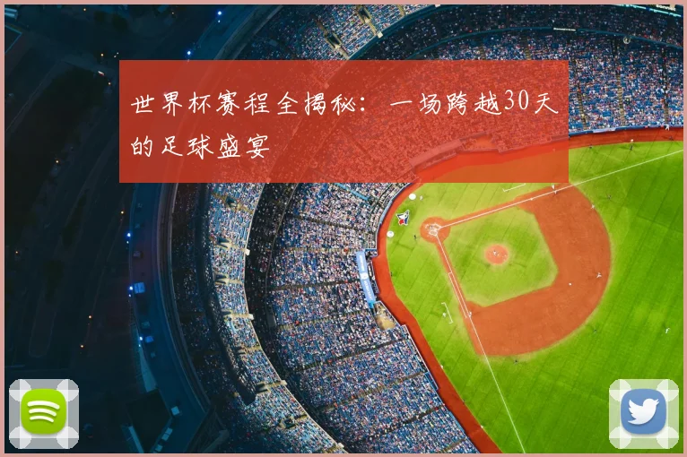 世界杯赛程全揭秘：一场跨越30天的足球盛宴